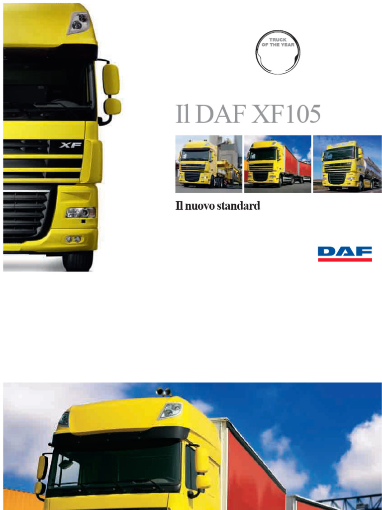 Brochure Daf XF | PDF