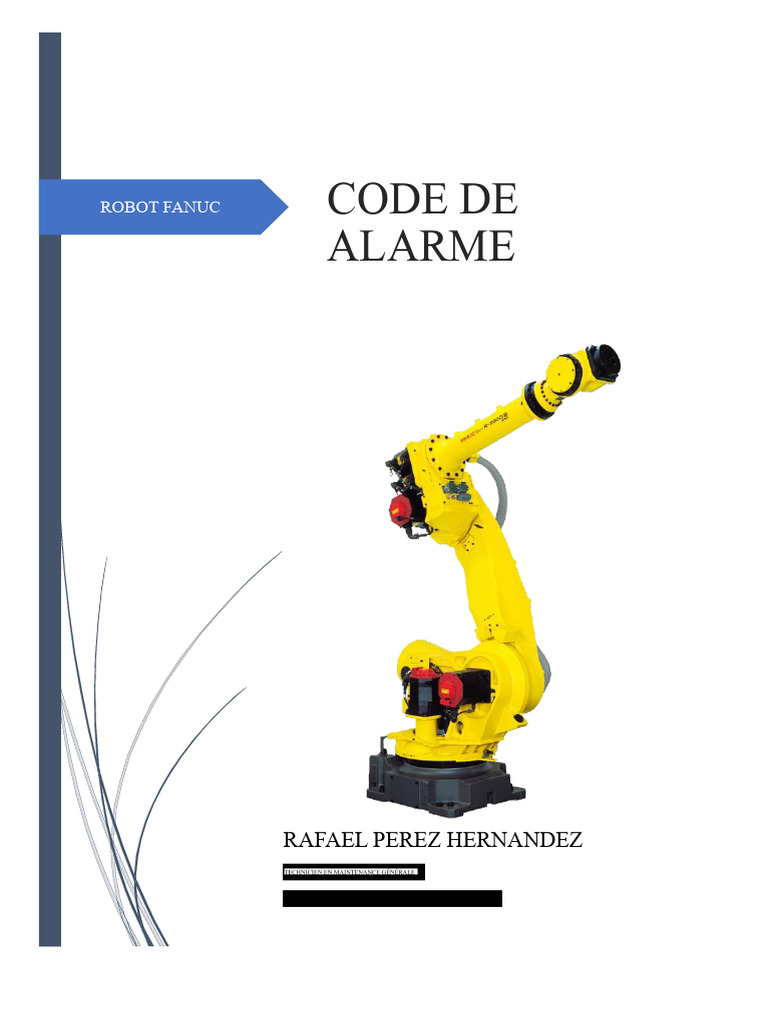 Codes d'erreurs et solutions Robot Fanuc | PDF | Connectique ...