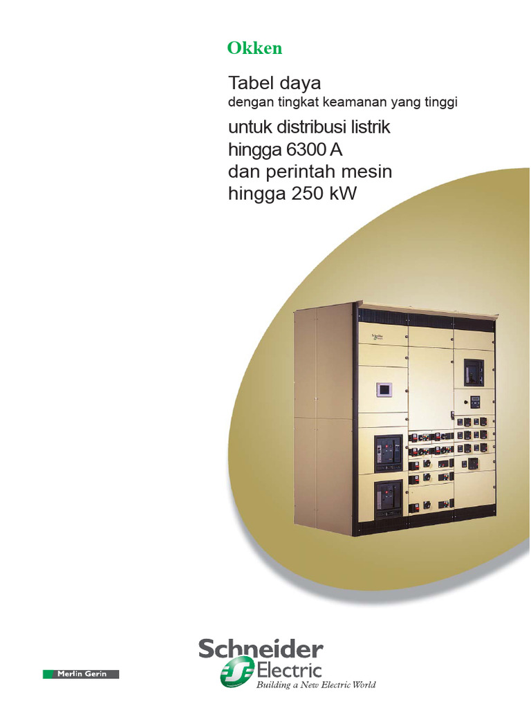 Tabel Okken: Solusi Distribusi Listrik Modular | PDF