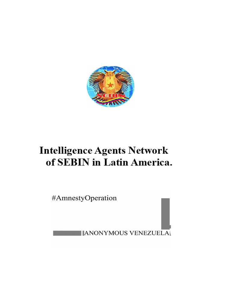 SEBIN Intelligence Agents in Latin America | PDF | Latin America ...