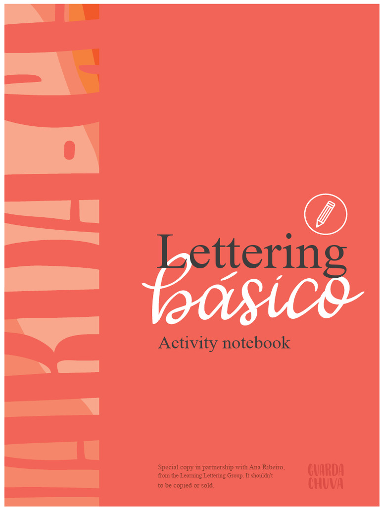 Lettering Practice Workbook Guide | PDF | Paper