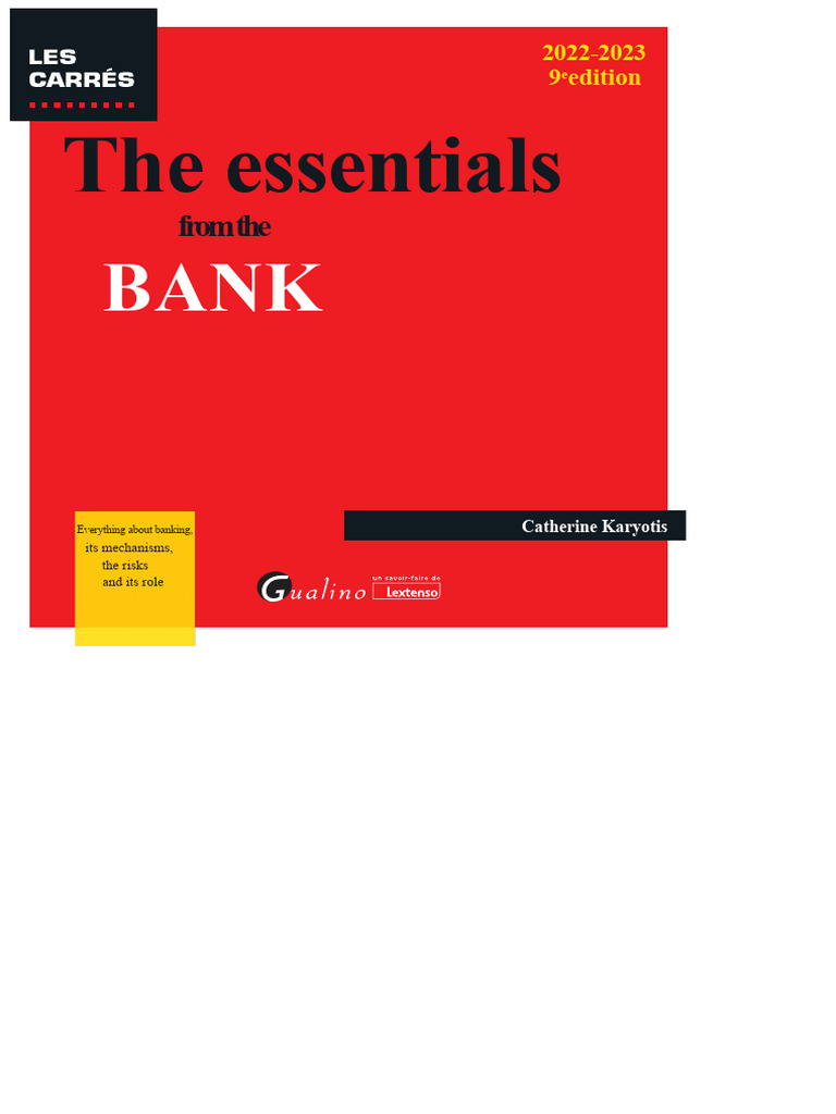Essentials of Banking 2022-2023 Guide | PDF | Banks | Money