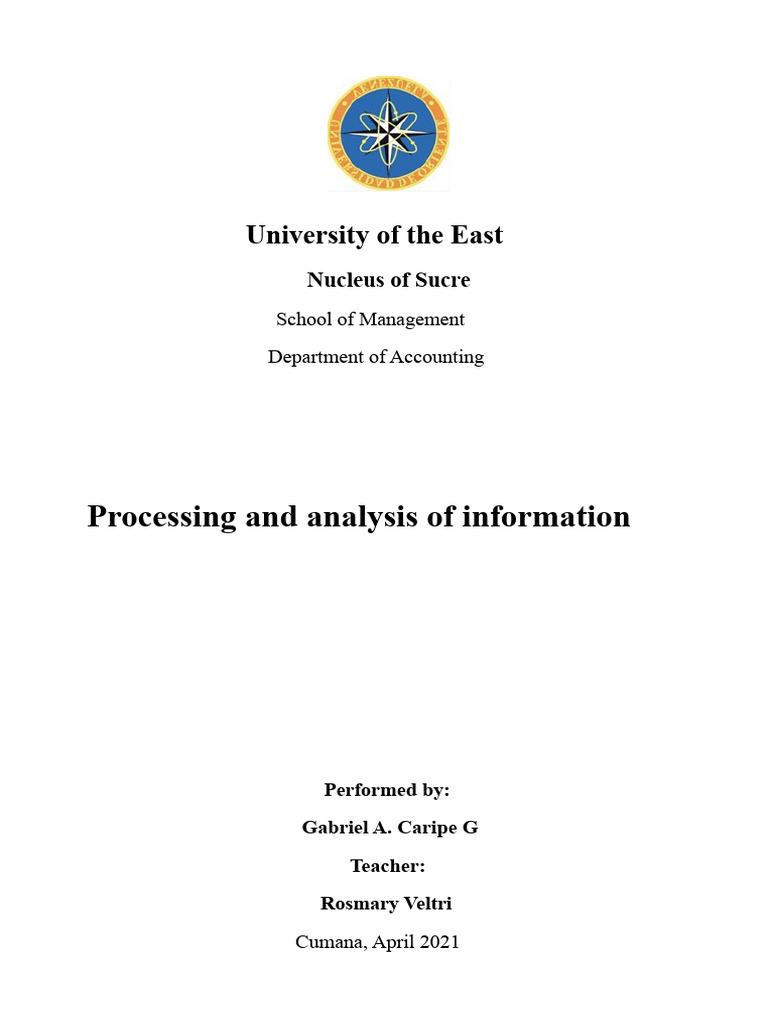 Data Processing and Analysis in Research | PDF | Information | Data