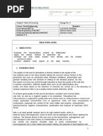 Gerber Method for Fat Determination | PDF | Milk | Chemistry