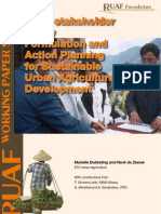 Action Planning For Sustainable Urban Agriculture Development