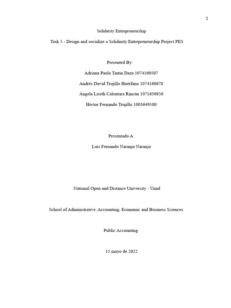 Task 5 Final Entrepreneurship | PDF | Water | Entrepreneurship