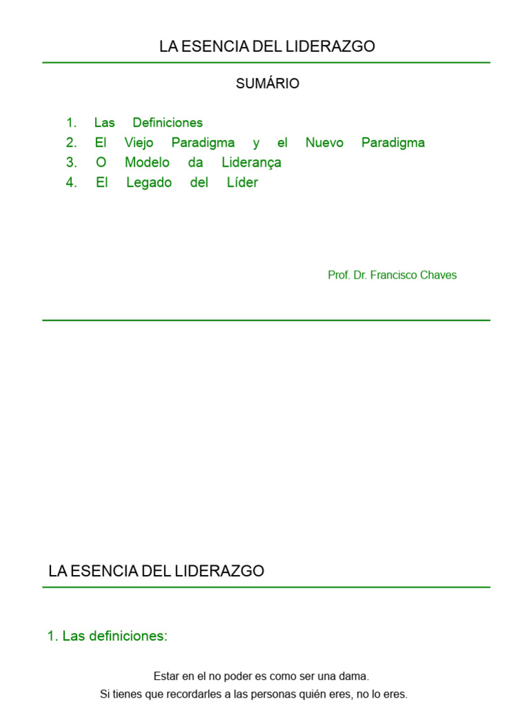 Claves del Liderazgo Efectivo | PDF | Liderazgo | Amor