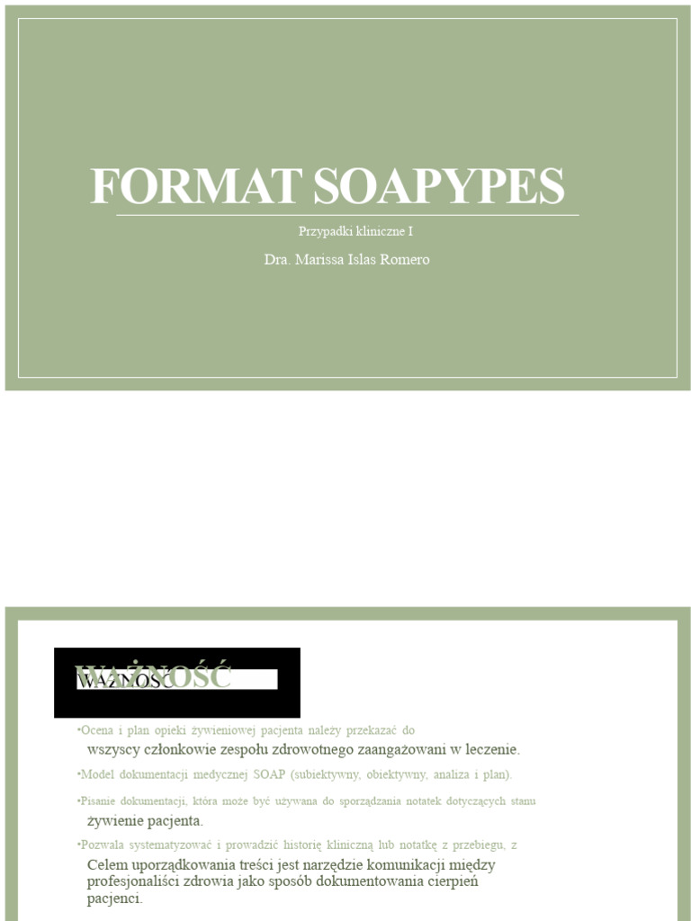 2.format Soap I Pes | PDF
