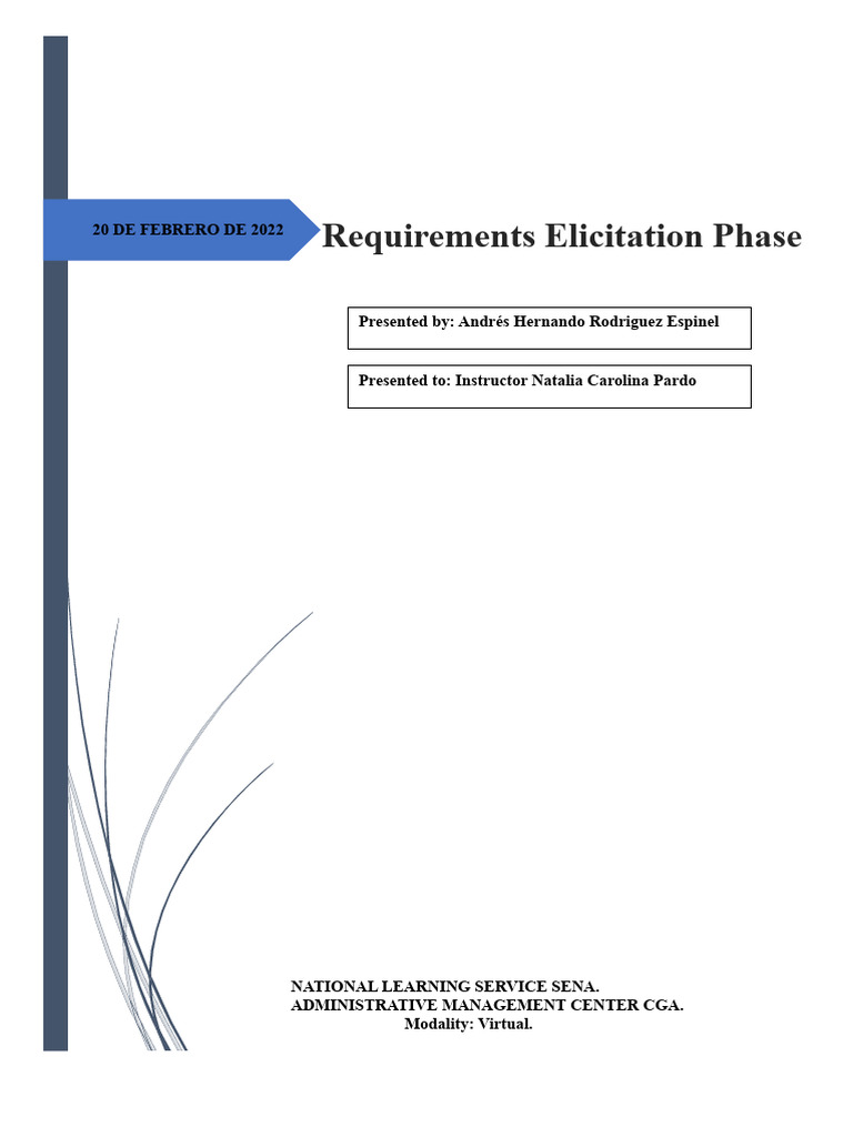 Requirements Elicitation Phase | PDF | Use Case