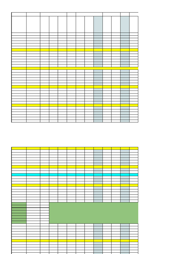 January to April 2025 Class Schedule | PDF