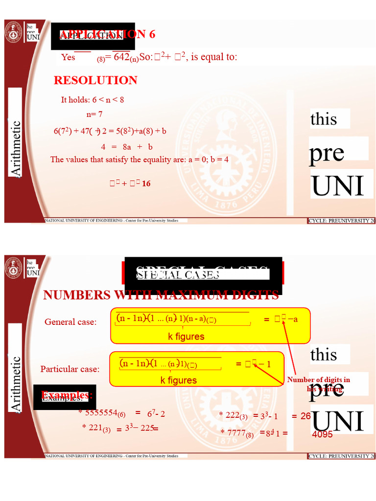 Base Conversion and Digit Sum Calculations | PDF | Number Theory ...