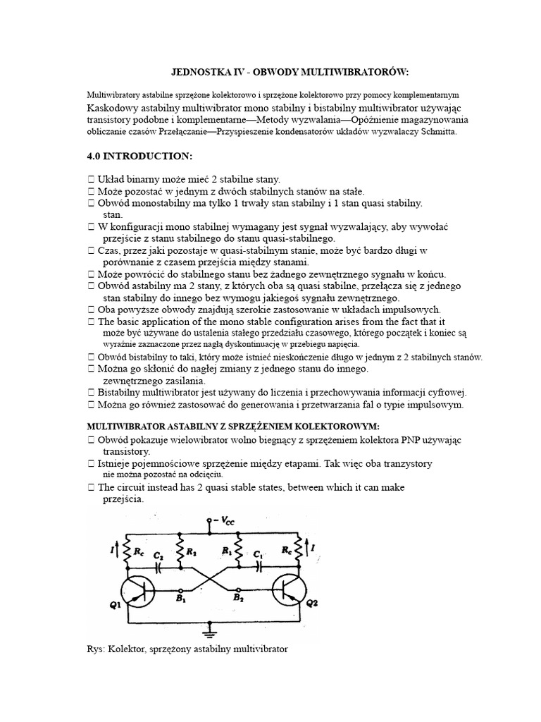 Multiwibratory | PDF