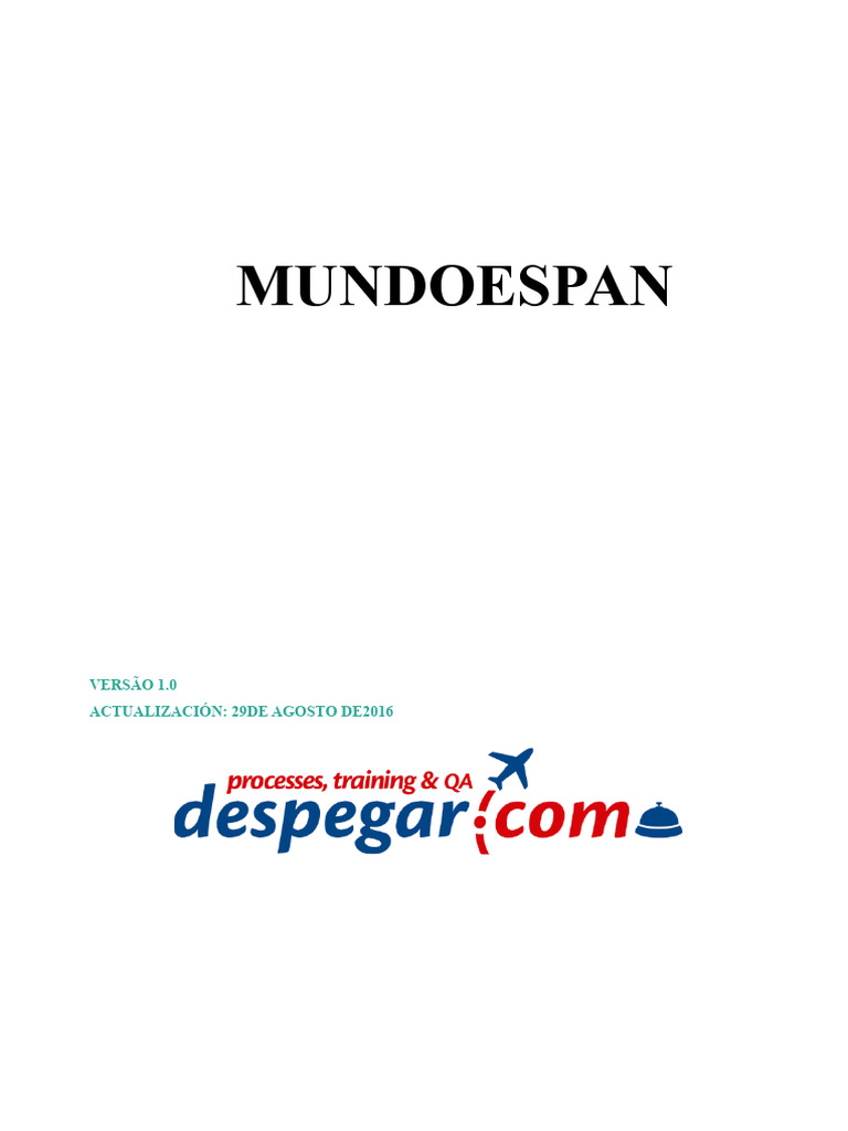Guia Completo do Sistema Worldspan | PDF