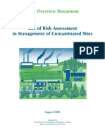 Use of Risk Management in the Management of Contaminated Sites