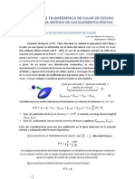 Analisis de La Transferencia de Calor en Estado