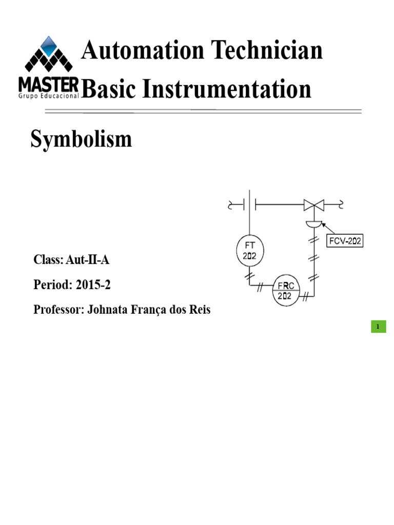 Industrial Instrumentation - Symbolism | PDF | Instrumentation | Flow ...