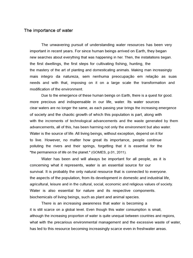 The Vital Role of Water Resources | PDF | Water Vapor | Evaporation