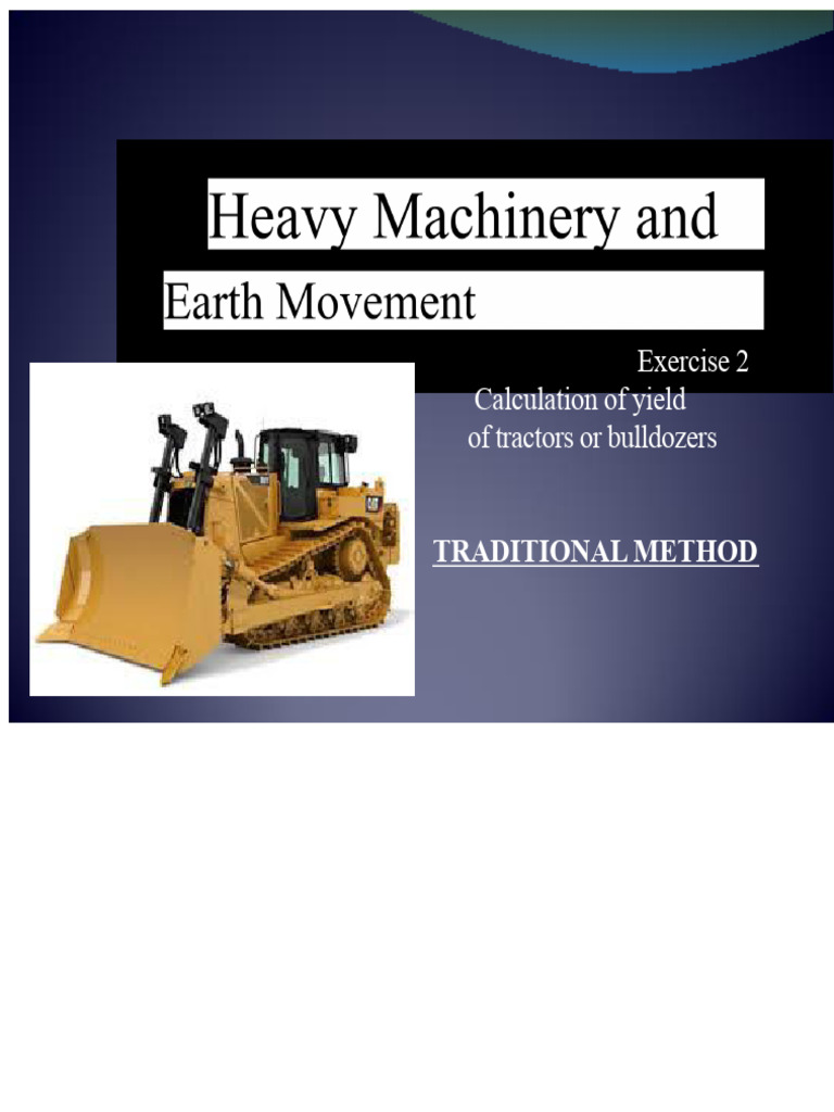 Tractor Yield Calculation Methods | PDF | Tractor | Mechanical Engineering