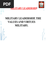 Army Core Values and Leadership Principles | PDF | Courage | Loyalty