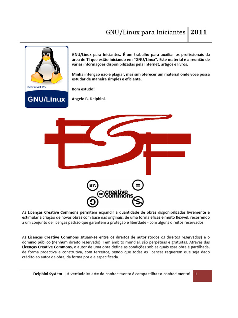 Guia Prático para Iniciantes em GNU/Linux | PDF | Linux | Informática