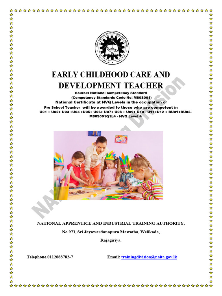 Otg Early Childhood Development Teacher | PDF
