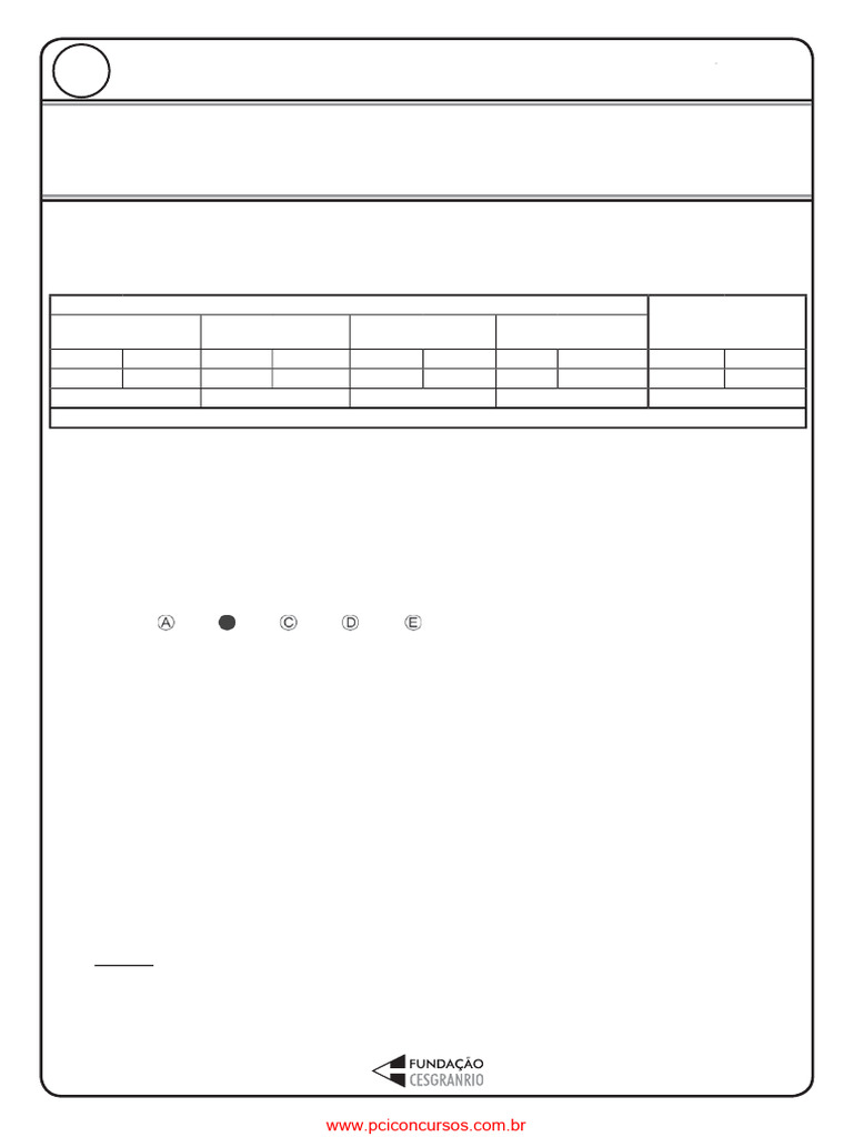 Prova 15 Arquiteto e Urbanista 2014 | PDF | Sistema operacional ...