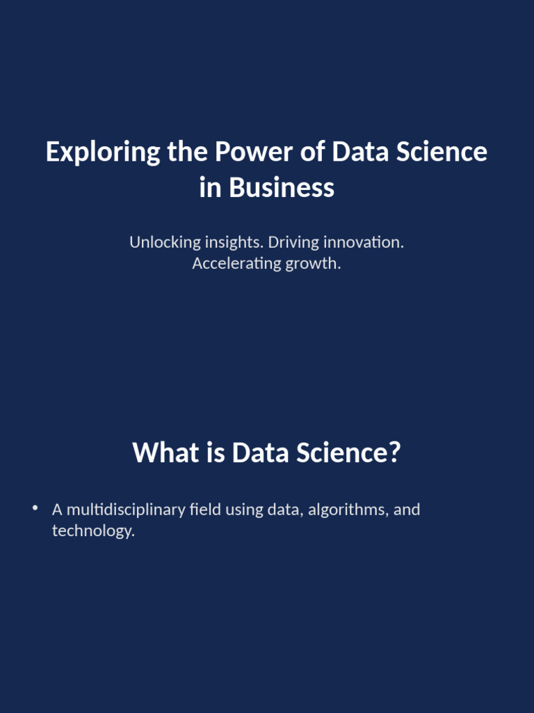 Data Science in Business Styled | PDF | Analytics | Machine Learning