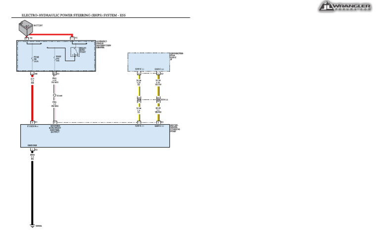 Electro Hydraulic Power Steering (Ehps) System Ess | PDF