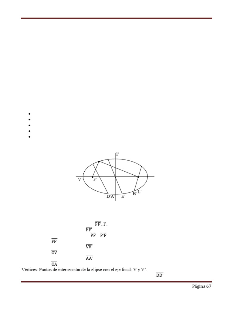 Definición y Ecuación de la Elipse | PDF | Elipse | Formas geométricas