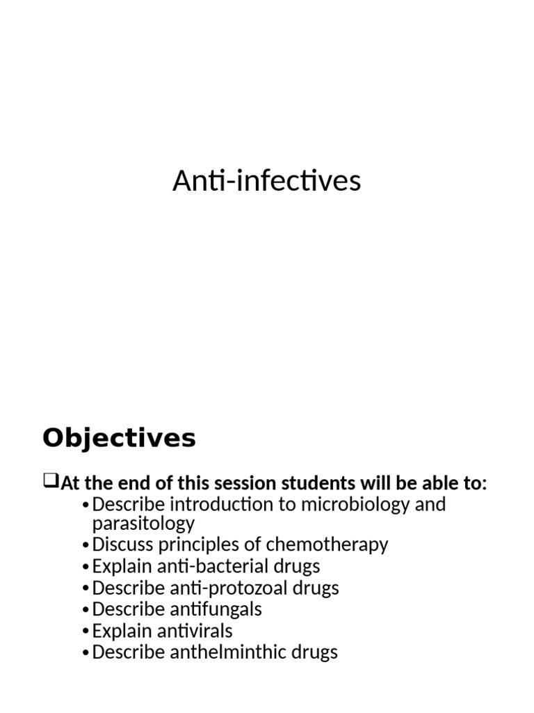 3.10. Anti Infectives (2) Ssssss | PDF | Penicillin | Gram Negative ...