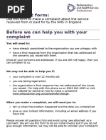 Public Protector Complaint Form PDF Download | PDF