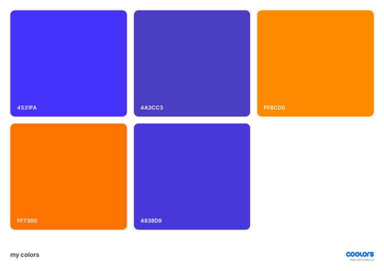 My Colors | PDF