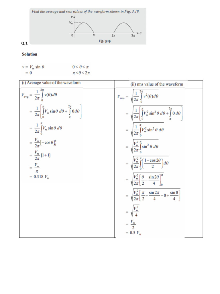 AC Circuit Analysis and Calculations | PDF | Inductor | Inductance