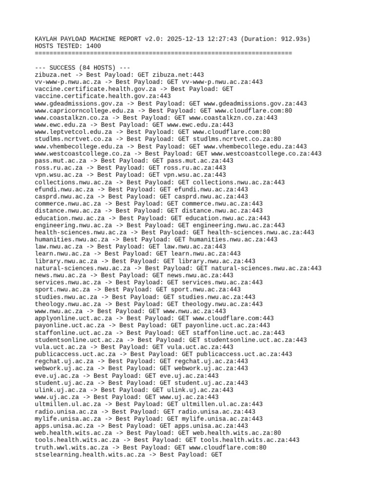 KayLaH Payload Report V2 | PDF