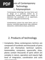 Features of Contemporary SC and T