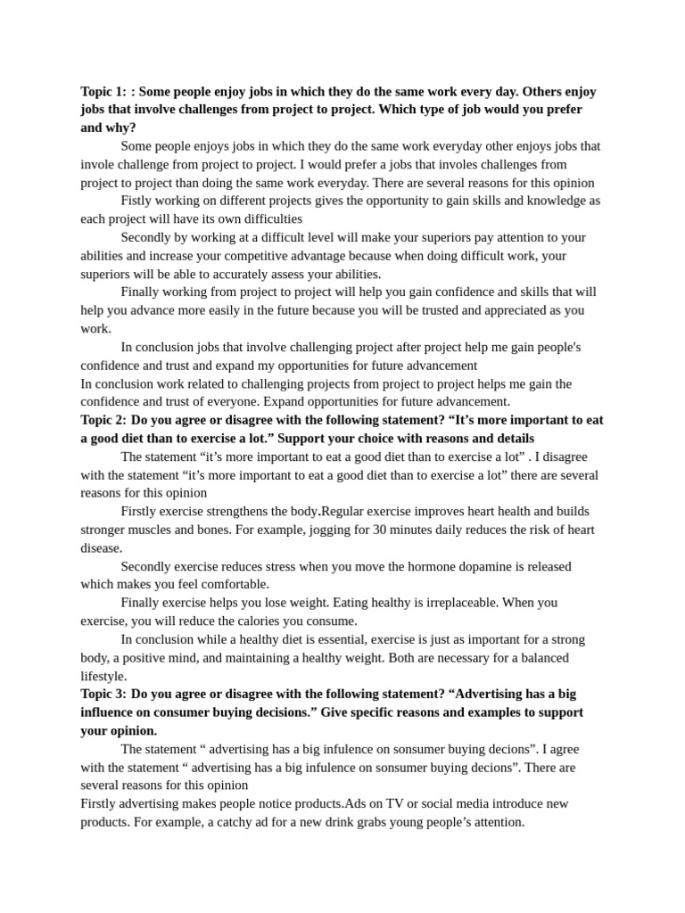 Job Preferences and Life Choices Explained | PDF | Happiness | Motivation
