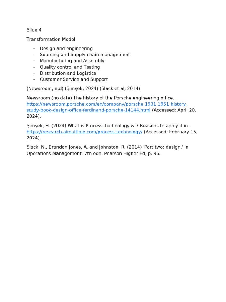 Operations Final | PDF