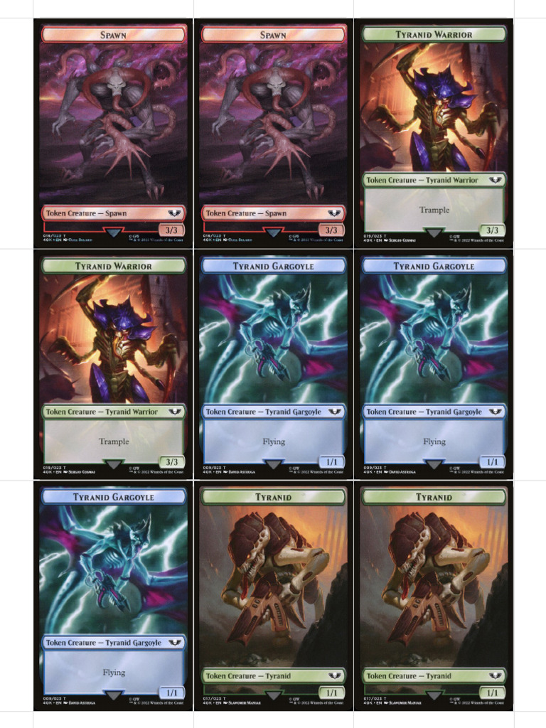 MTG Tyranids | PDF