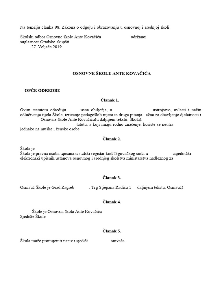 Statut | PDF