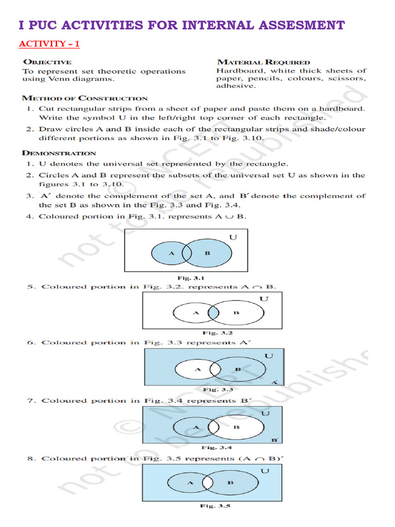 I Puc Activities | PDF