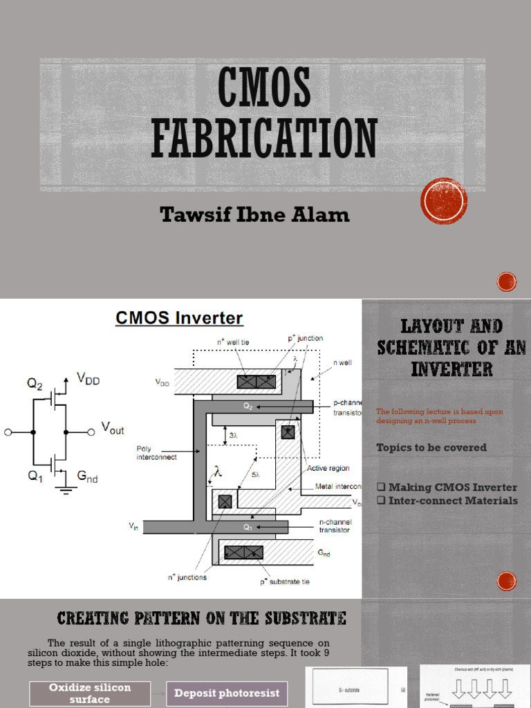N-Well CMOS Fabrication Process Guide | PDF | Field Effect Transistor ...