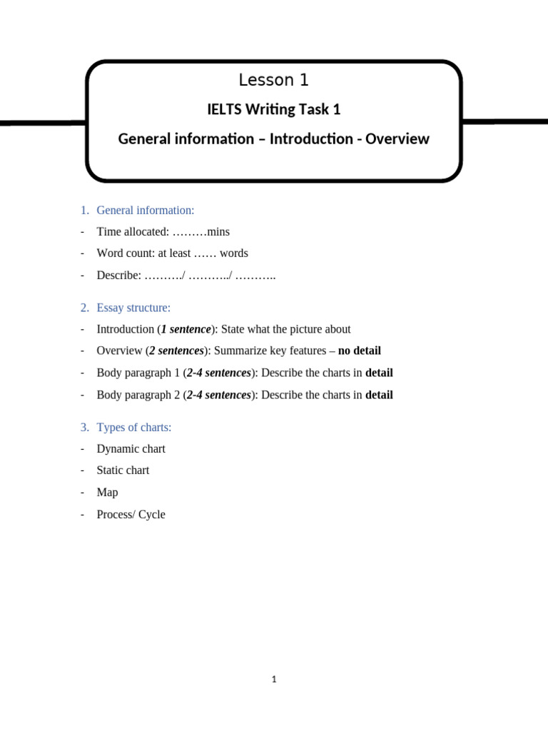 L1 - General Info | PDF