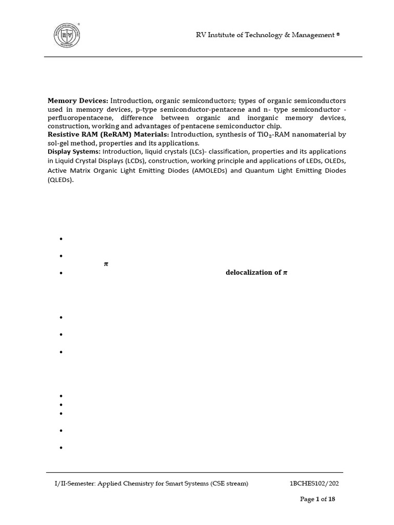 Organic Semiconductors in Display Systems | PDF | Liquid Crystal | Oled