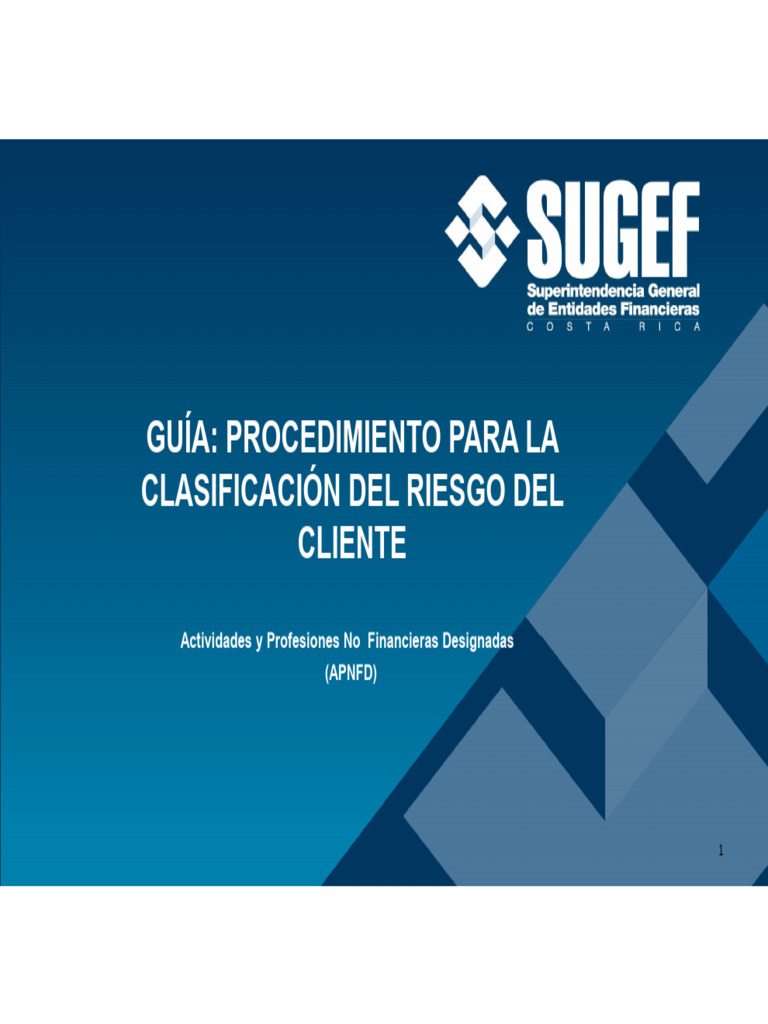 Clasificación de Riesgo del Cliente APNFD | PDF | Auditoría | Cliente