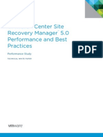 VMware SRM5.0 Performance & Best Practices