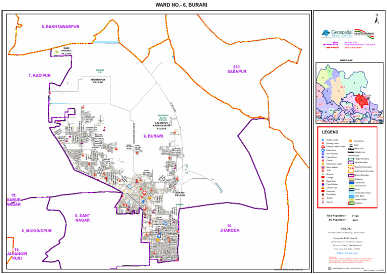 Burari Village Map and Details | PDF