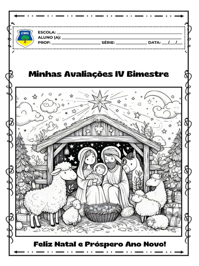 Capa Da Prova IV Bimestre | PDF