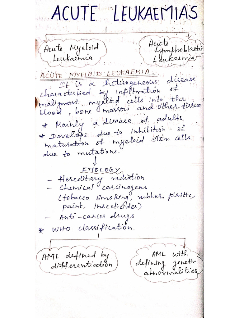 Acute Leukaemia | PDF