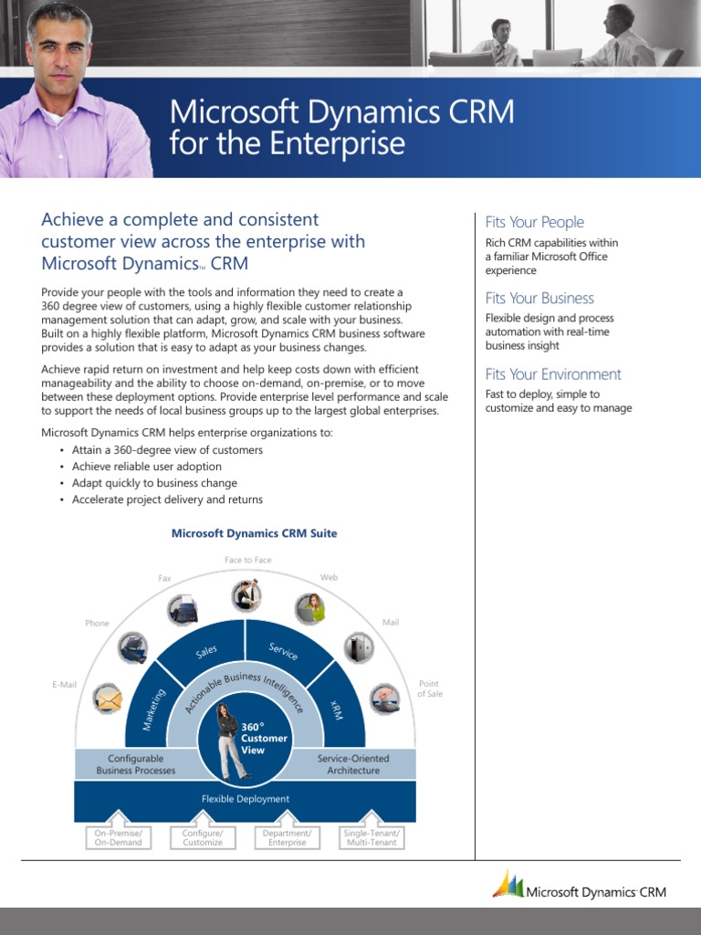 CRM Brochure | PDF | Business | Computers