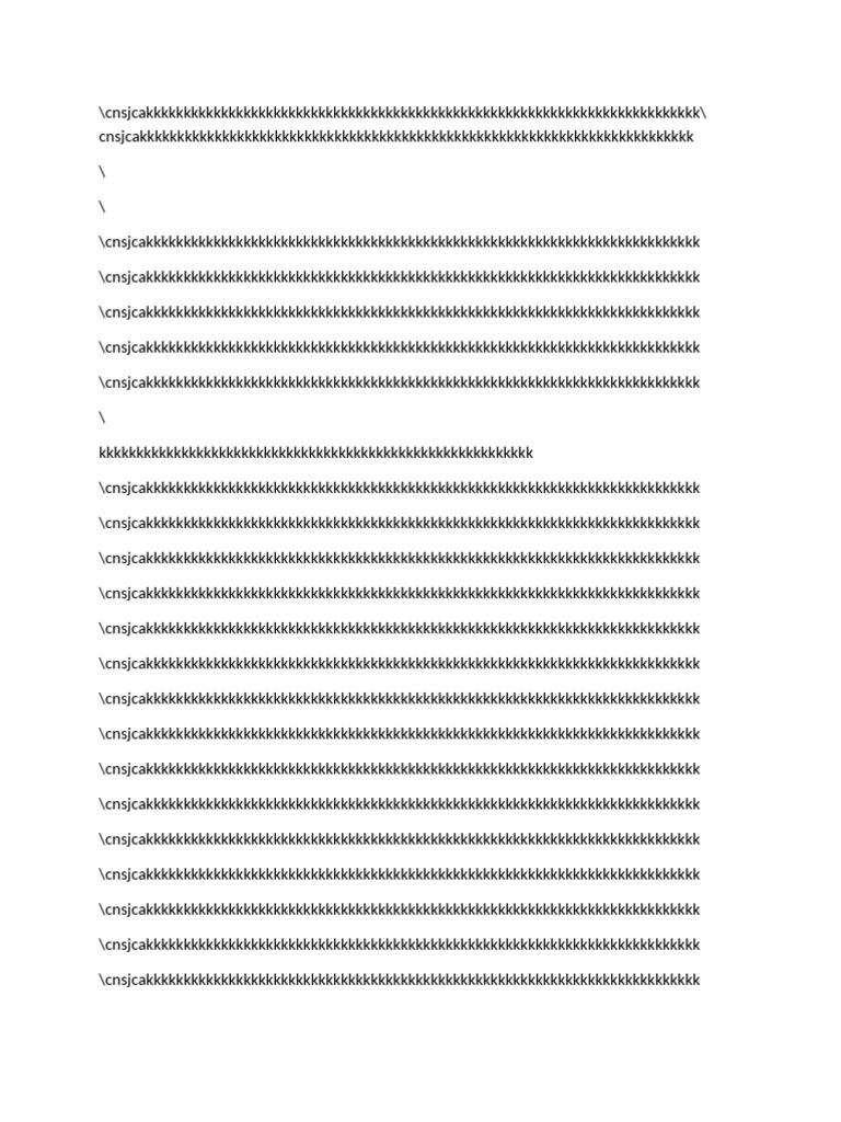 Document with Repeated Content | PDF